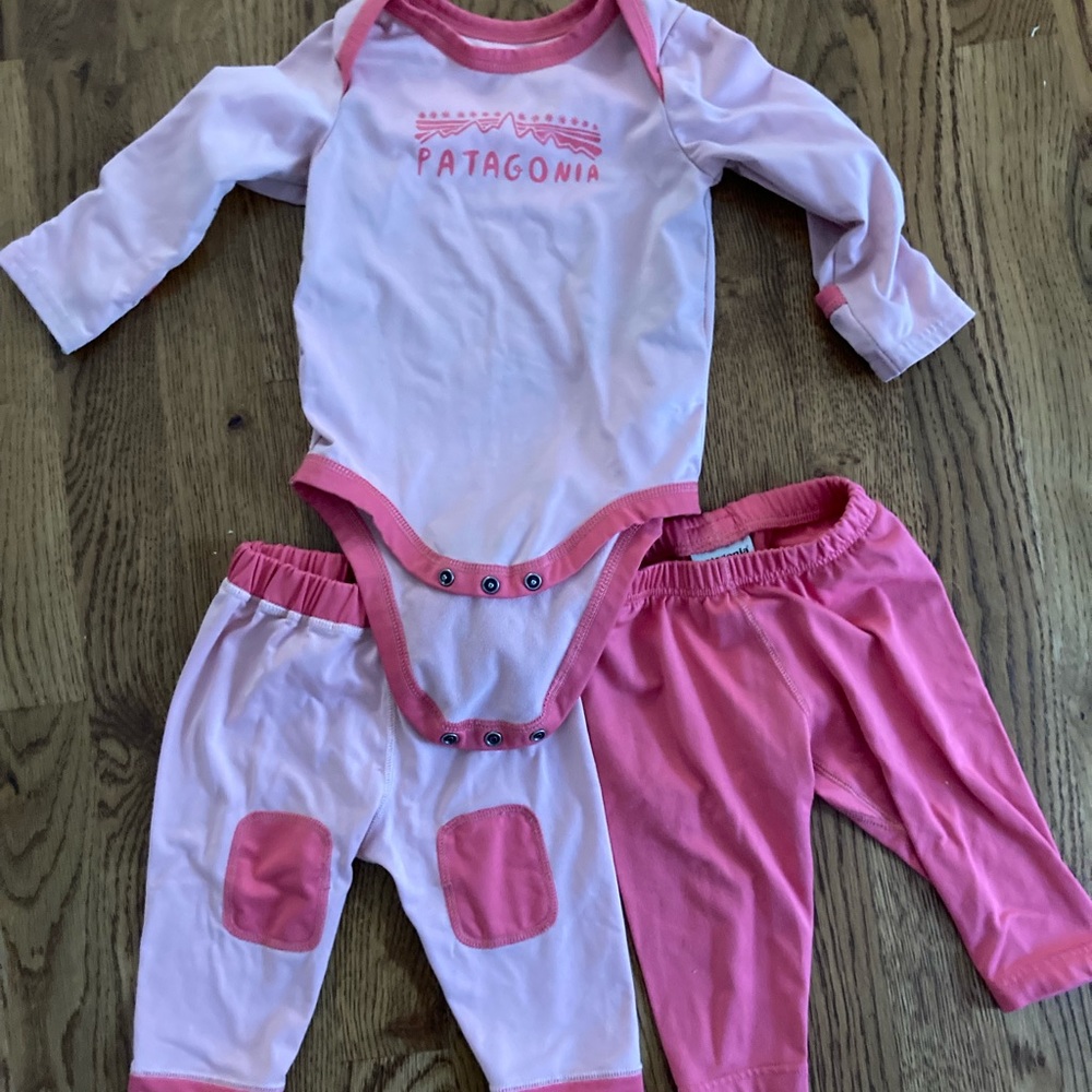 Patagonia baby capilene long underwear